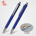 Logo personnalisé Logo Multi Color Metal Ballpoint Point Click stylo